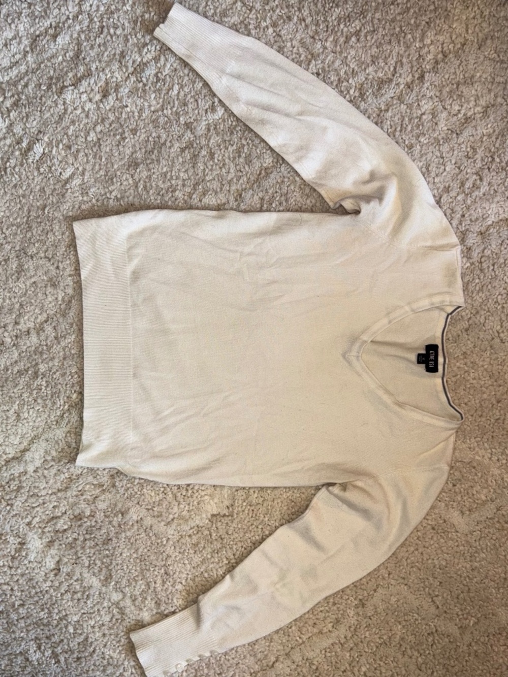 Size Small White Sweater from Active USA